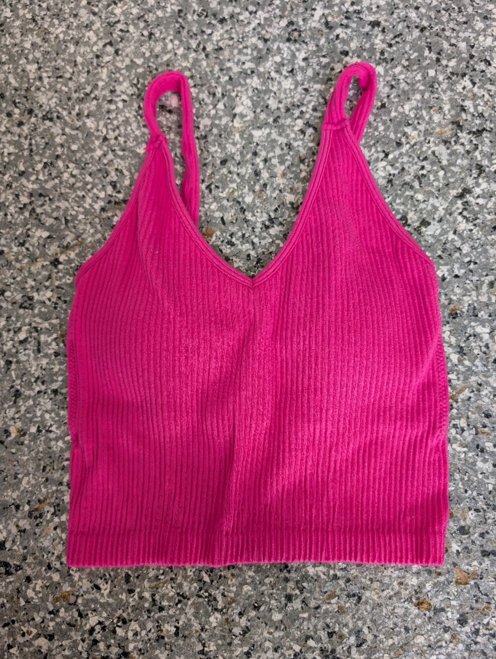 🩷 Festival Cropped Ribbed Tank Top